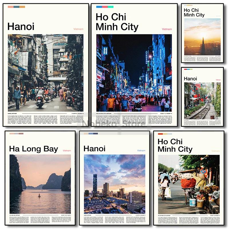 Home Decor Vietnam - Vietnam Travel Posters Canvas Wall Art