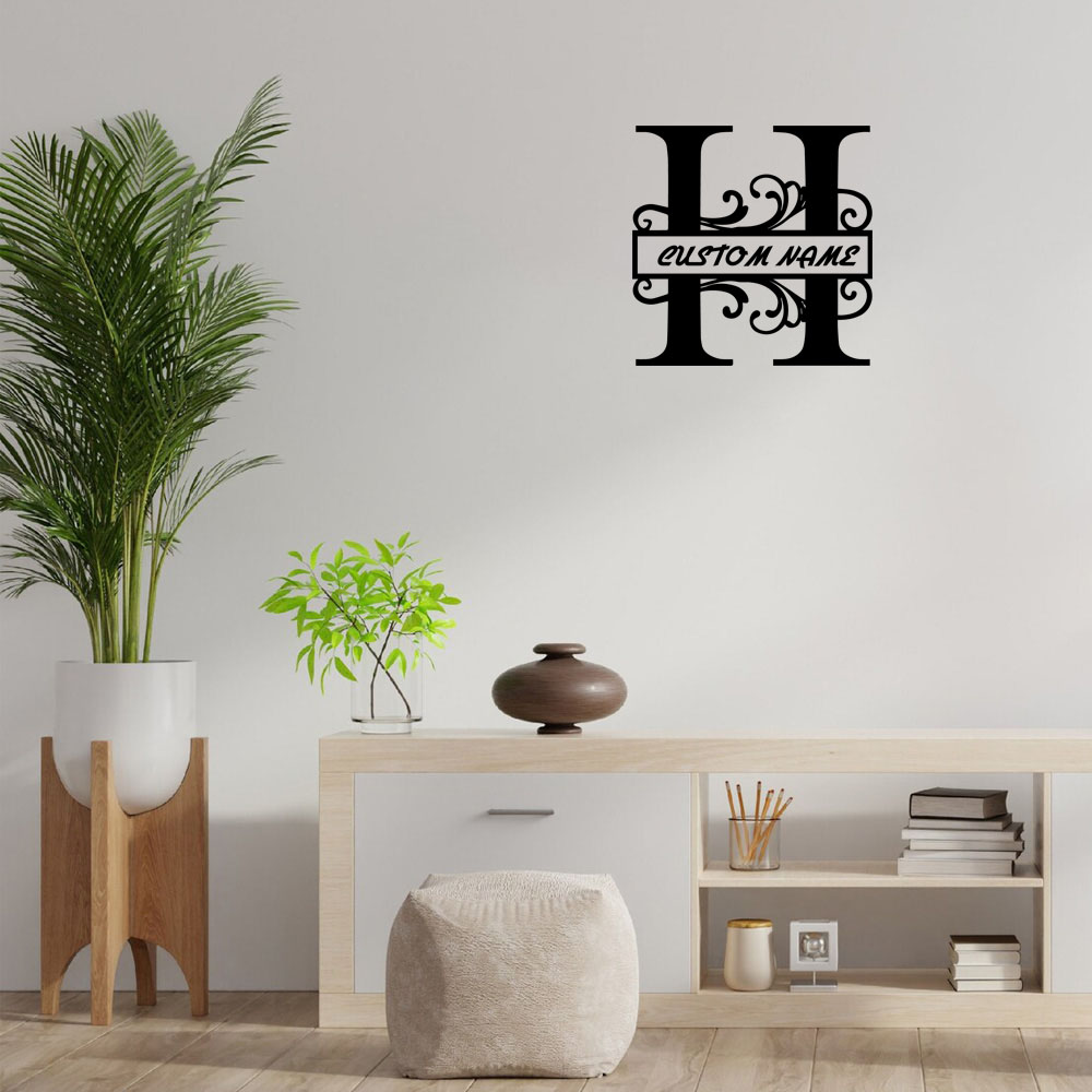 Home Decor Wallpaper - 1PC Excellent Letter H Personalized Name