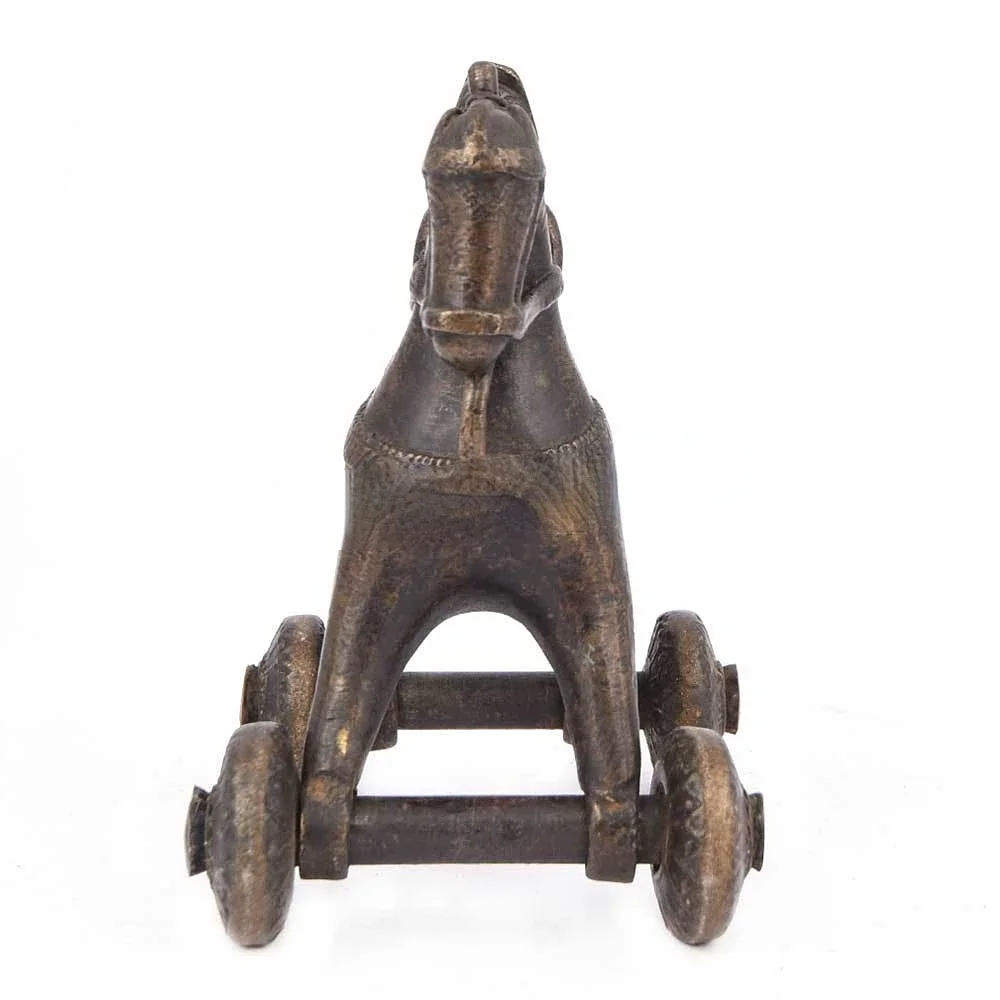 Home Decor On Wheels - Handmade Decorative Indian Antique Bronze Brass