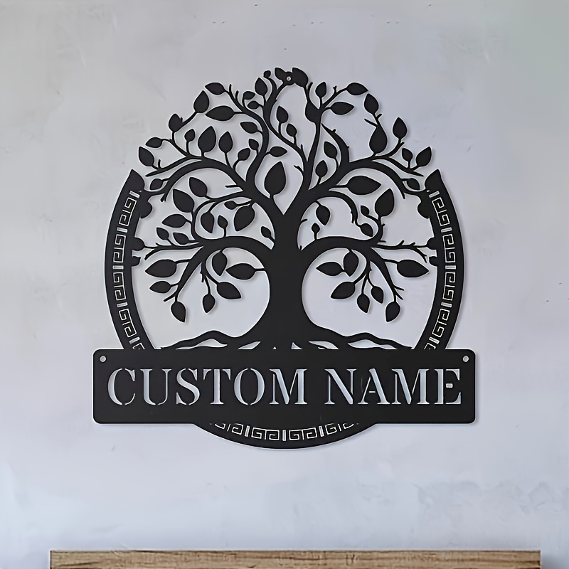 Home Decor Design - Custom Metal Wall Art of The