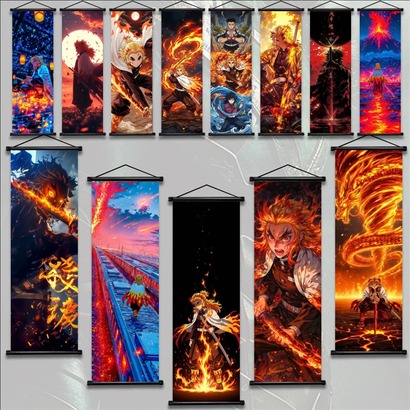 Home Decor Design - Demon Slayer Kyojuro Rengoku HD Print