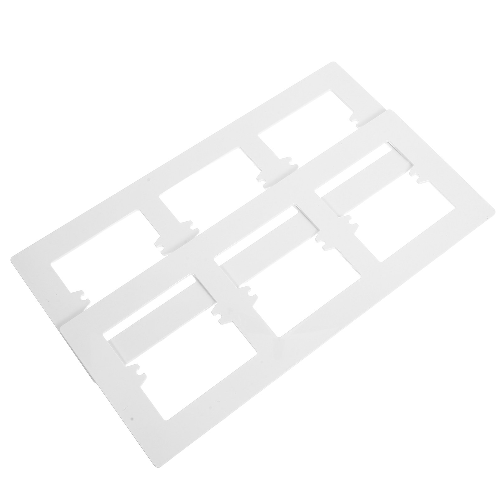 Home Decor Outlet - 2Pcs 86-Type Triple Gang Rocker Switch