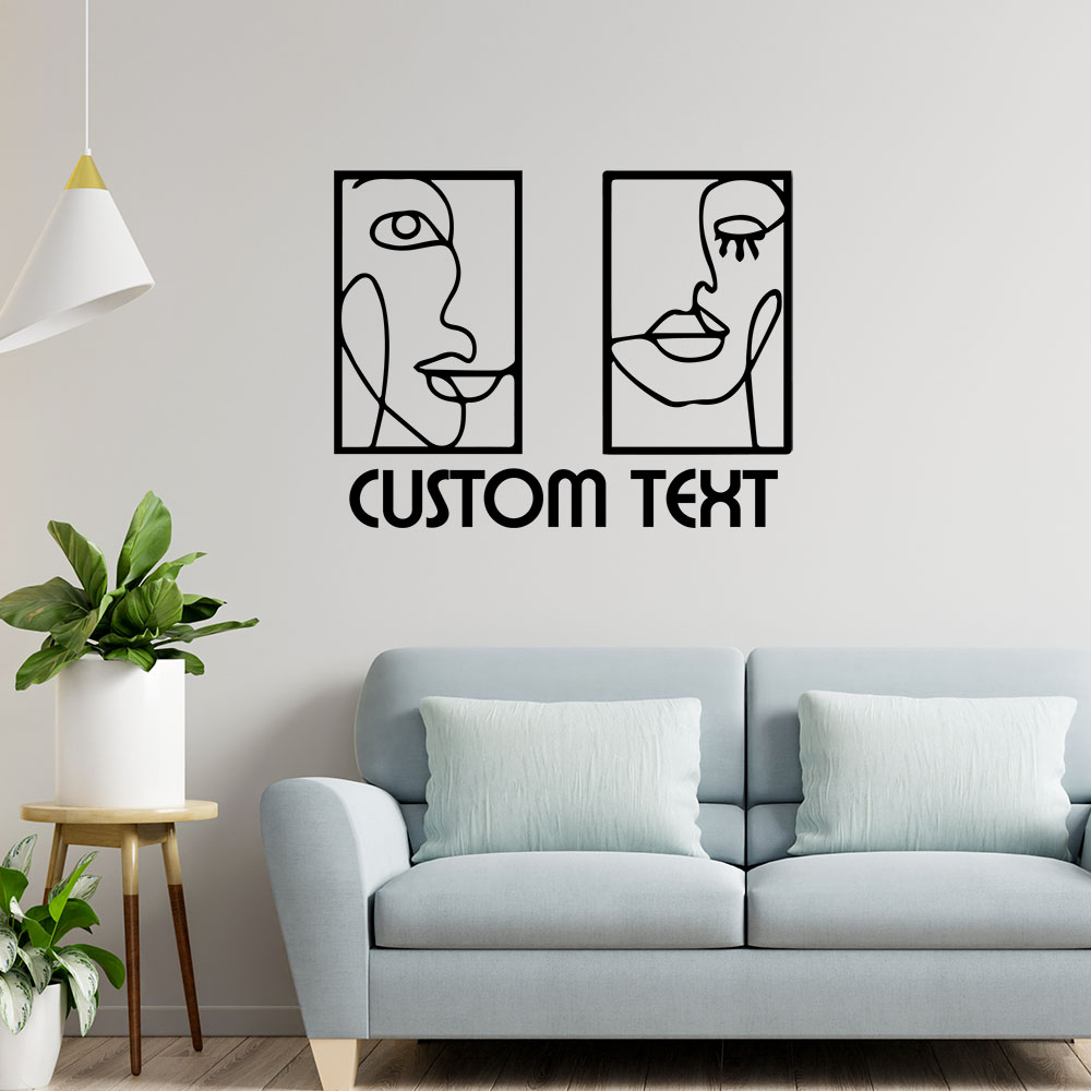 1PC Romantic Abstract School C - Home Decor Wallpaper recension och pris