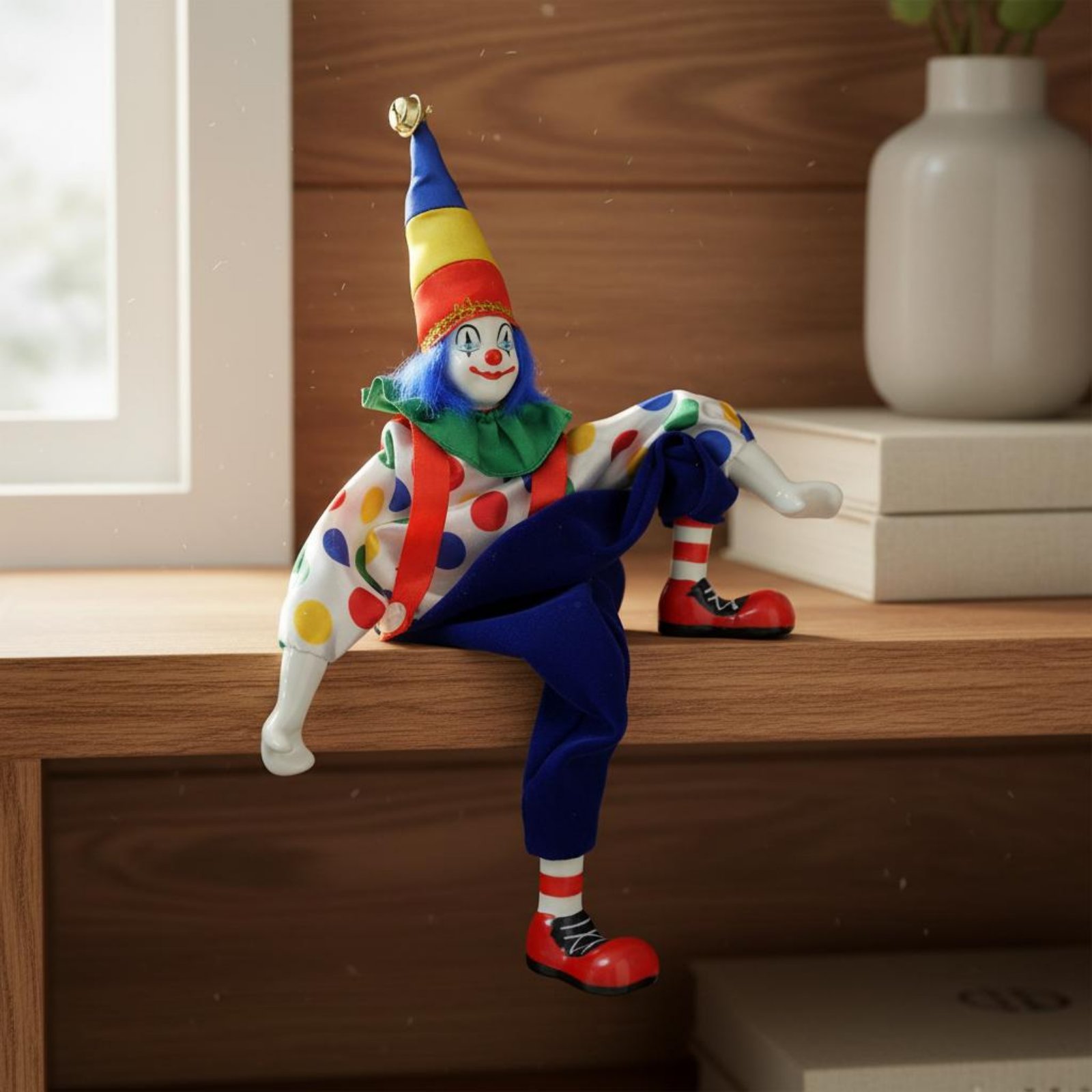 Ceramic Clown Doll Decorative  - Home Decor Design recension och pris