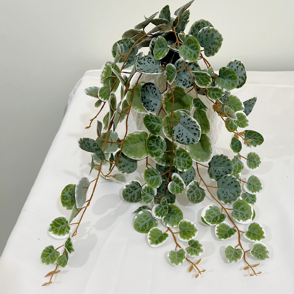49cm Artificial Plants Vines F - Rattan Plant Basket recension och pris