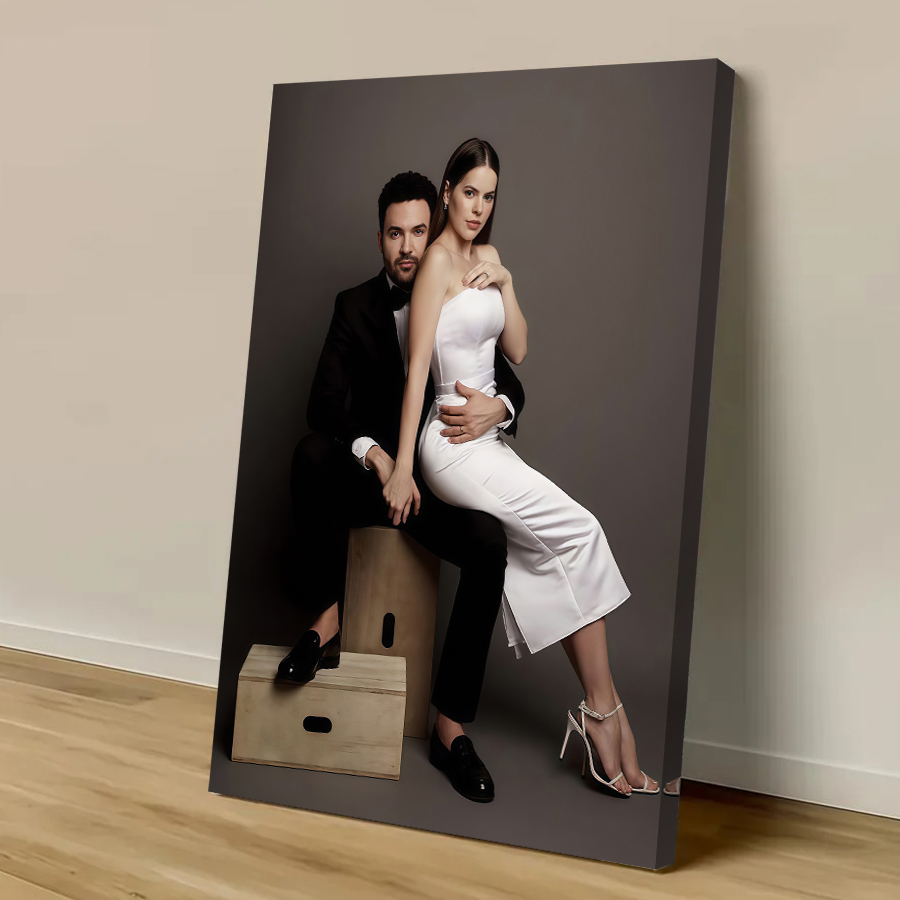 Custom Print Canvas Poster Ani - Home Decor Canvas recension och pris