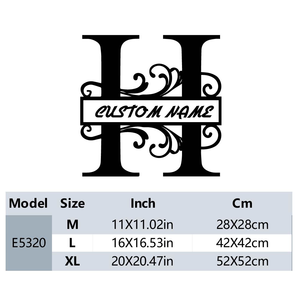 1PC Excellent Letter H Persona - Home Decor Wallpaper recension och pris