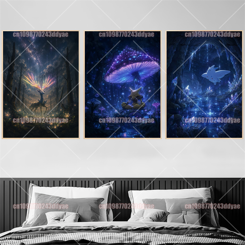 Anime Pokemon Character Origin - Home Decor Canvas recension och pris