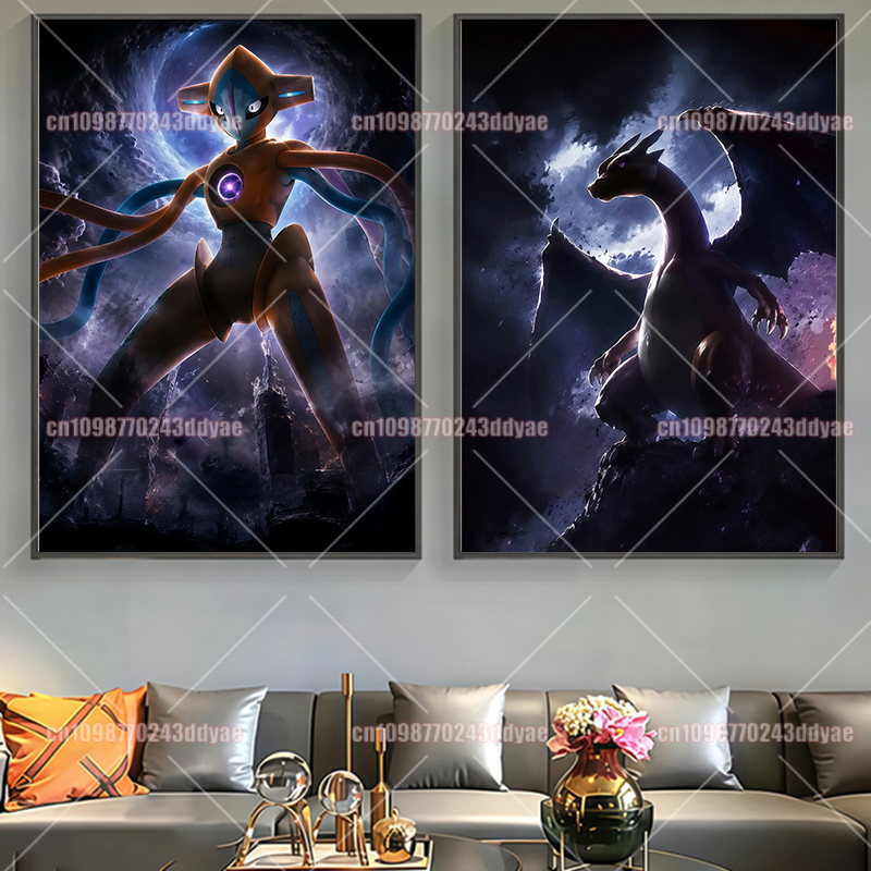 Anime Pokemon Character Origin - Home Decor Canvas recension och pris