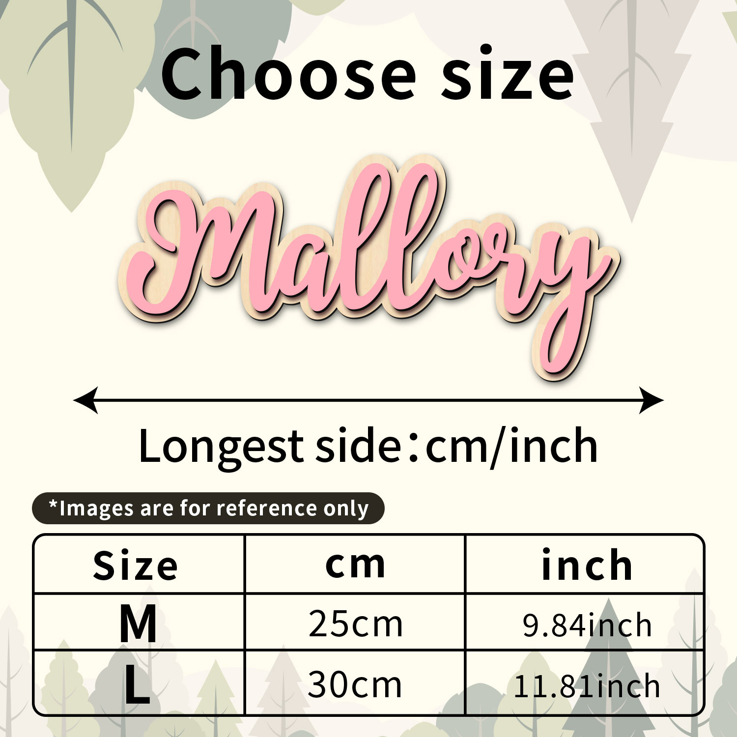 1 Personalized Double-layer Wo - Home Decor For Wedding recension och pris