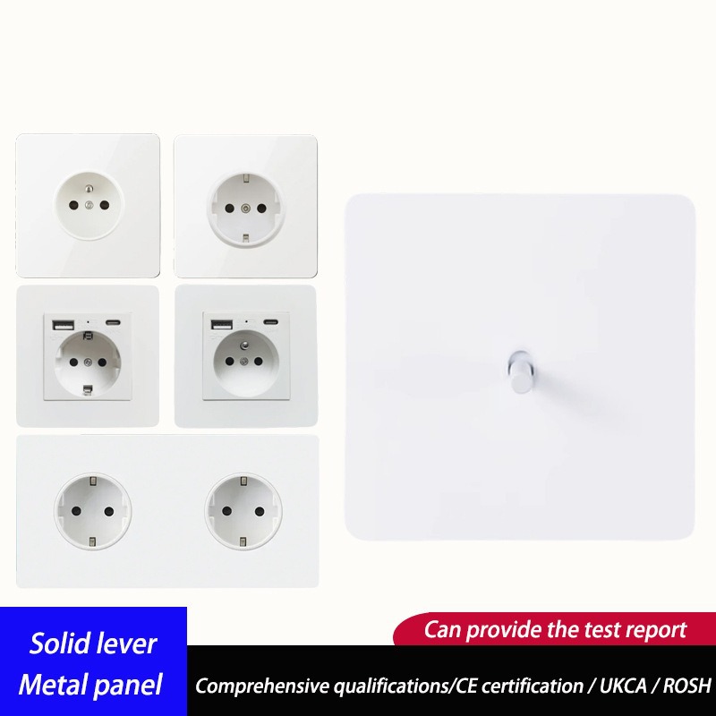 Retro Simple Matte White Metal - Home Decor Outlet recension och pris