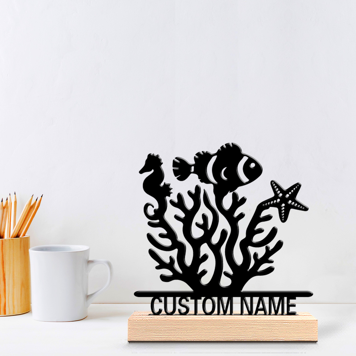 1pc Minimalist Marine life Cus - Home Decor Statue recension och pris