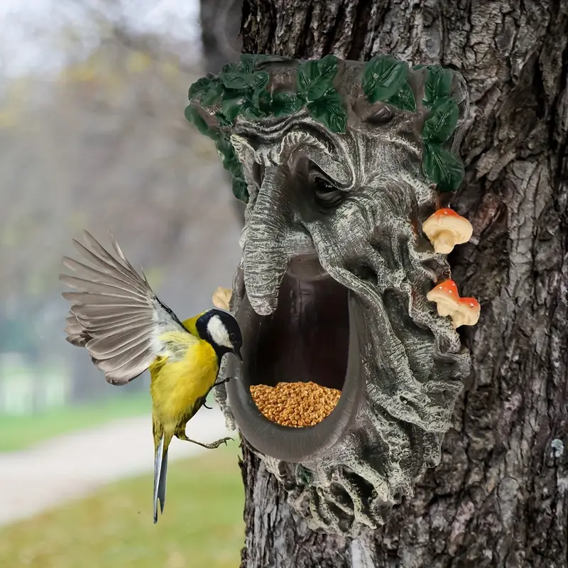 Outdoor Garden Yard Tree Face  - Home Decor Statue recension och pris