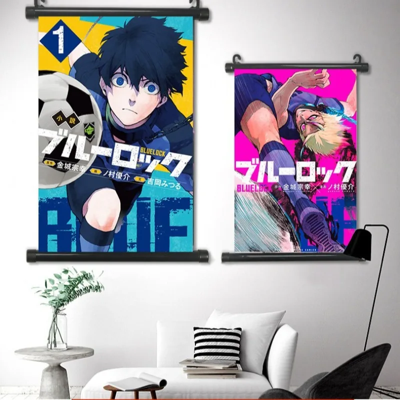 Anime BLUE LOCK Posters Wall A - Home Decor Canvas recension och pris