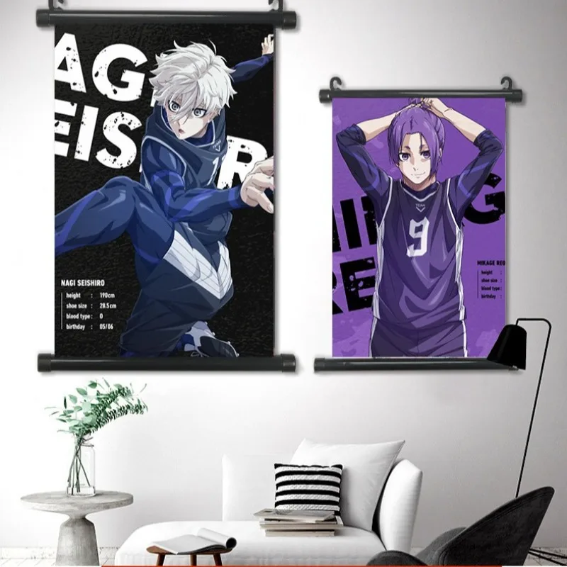 Anime BLUE LOCK Posters Wall A - Home Decor Canvas recension och pris