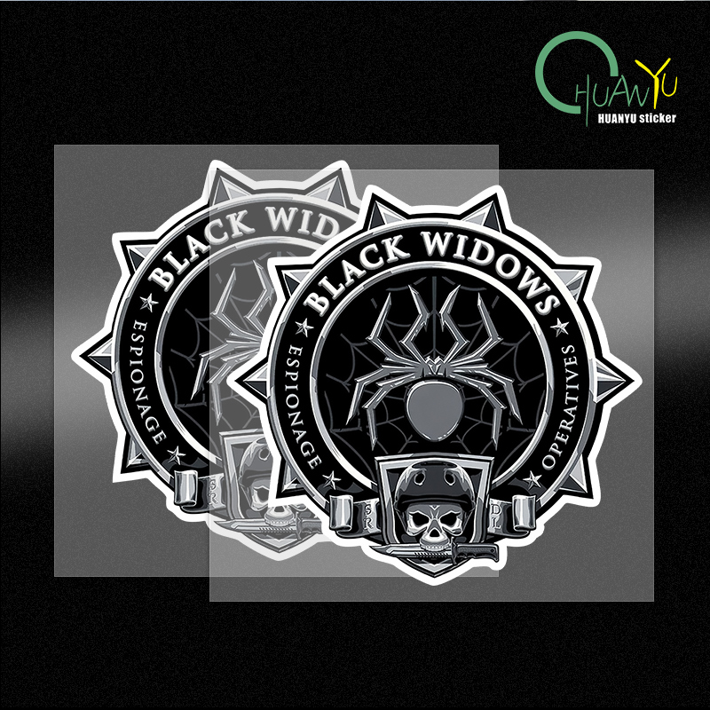 Black Widows Wallstickers Skul - Home Decor Outlet recension och pris