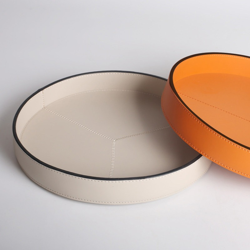 Modern Leather Tray Jewelry Or - Vanity Home Decor recension och pris