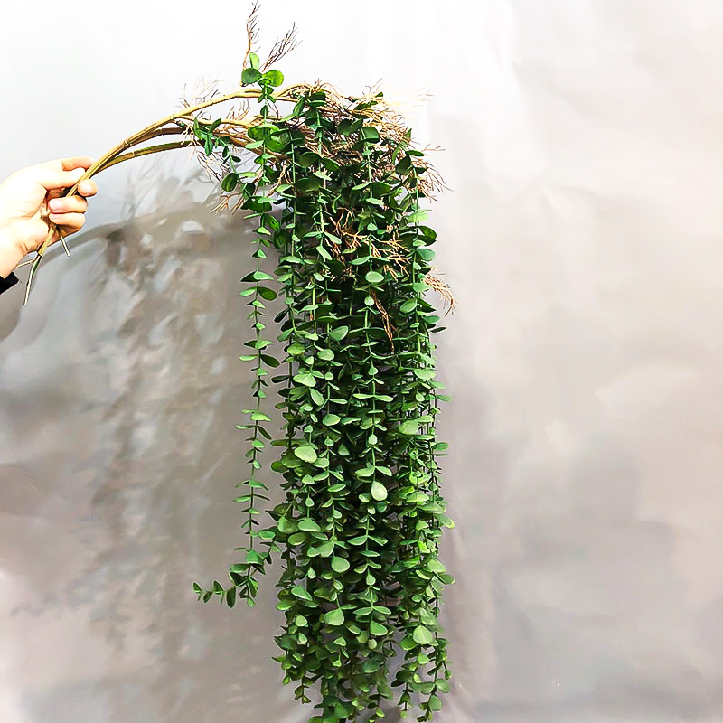 104cm Fake Eucalyptus Rattan A - Rattan Plant Basket recension och pris