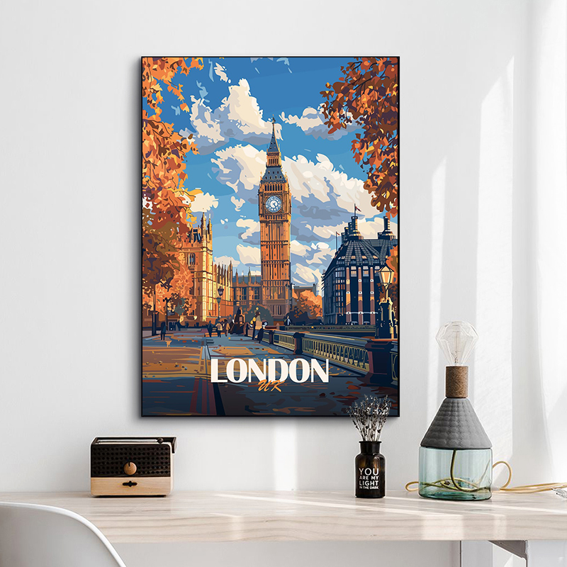 Modern Holiday Tourism City Tr - Home Decor Vietnam recension och pris