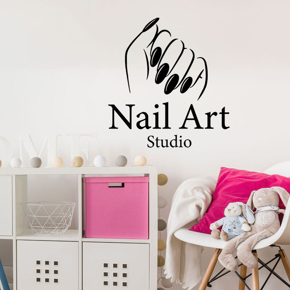 1PC Colorful Manicure Customiz - Home Decor Wallpaper recension och pris