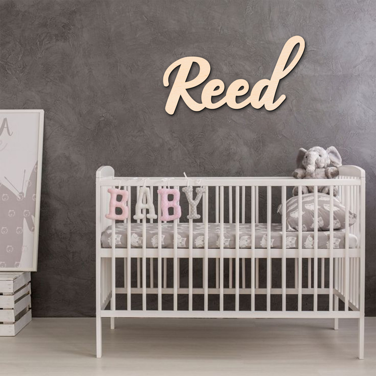 1pc personalized wooden surnam - Home Decor For Wedding recension och pris