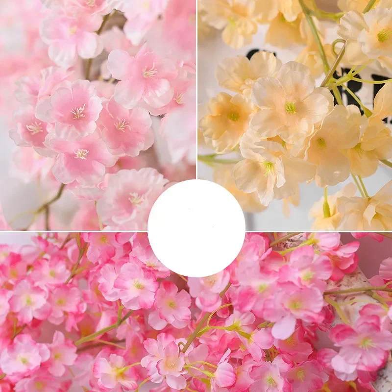 135 flower heads 1pcs silk art - Rattan Plant Basket recension och pris