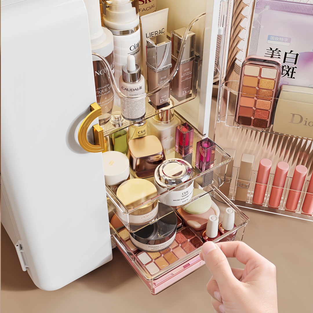 Large Capacity Acrylic Makeup  - Vanity Home Decor recension och pris