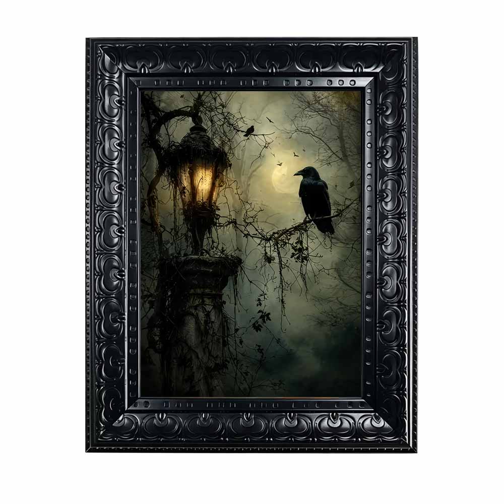 Halloween Wall Art, Framed Can - Abstract Oil Painting recension och pris