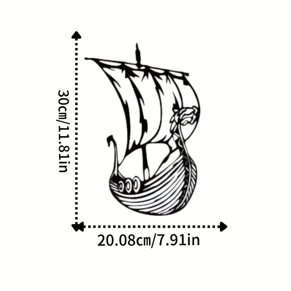 CIFBUY Brand Viking Ship Metal - Home Decor Brand recension och pris
