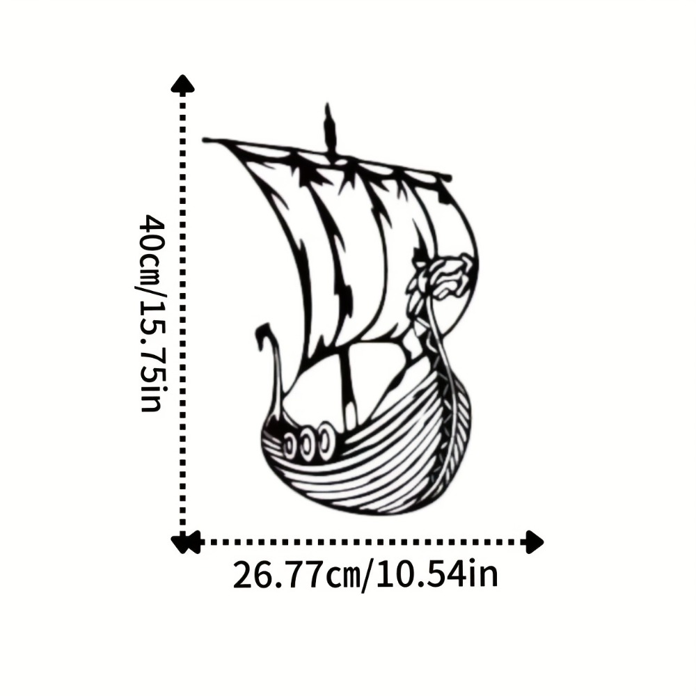 CIFBUY Brand Viking Ship Metal - Home Decor Brand recension och pris