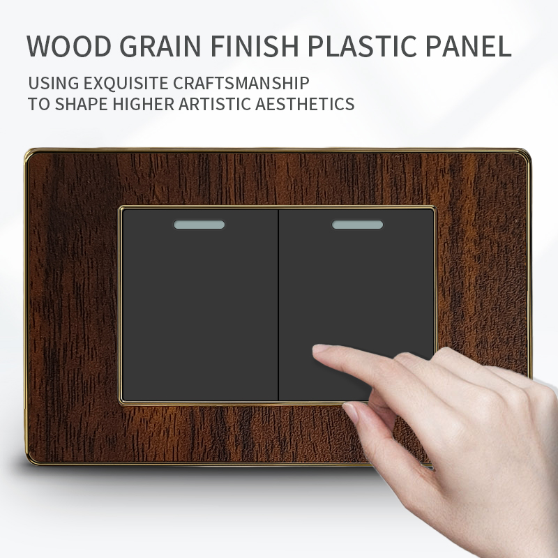 Vintage Wood Grain Wall Plate  - Home Decor Outlet recension och pris