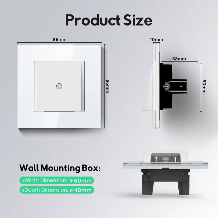 Bseed E Seires Wall Wire Outle - Home Decor Outlet recension och pris
