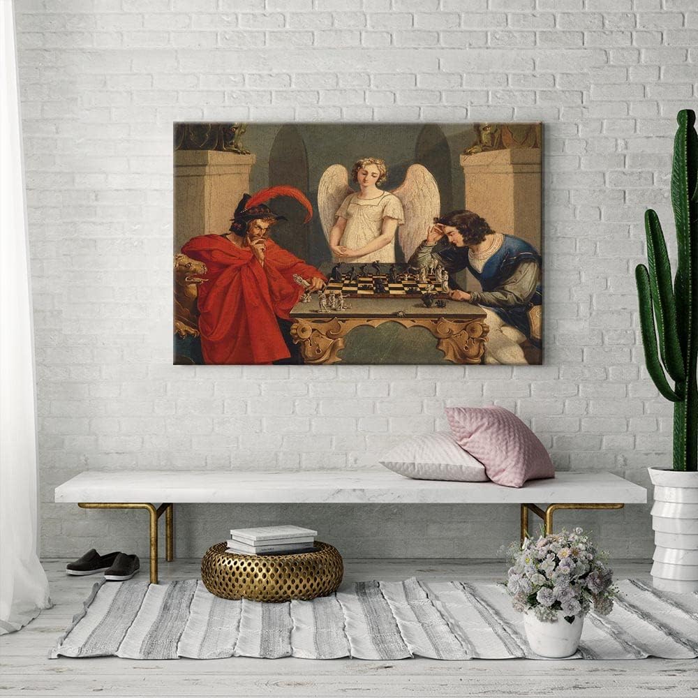 IUHYVMSM Vintage Faust And Mep - Geometric Wall Art recension och pris