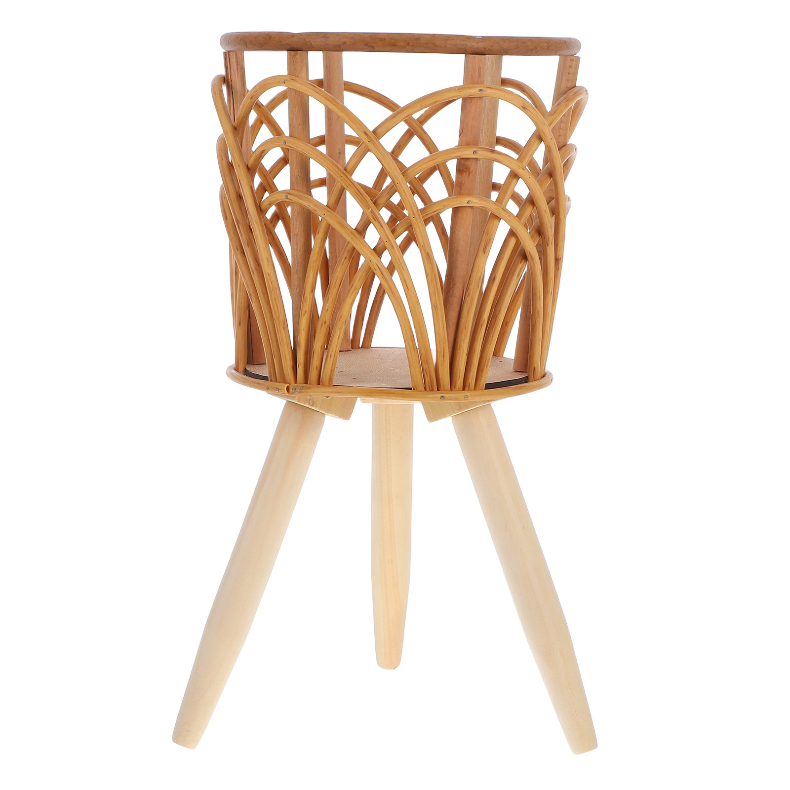 Nordic Style Rattan Planter Ba - Rattan Plant Basket recension och pris