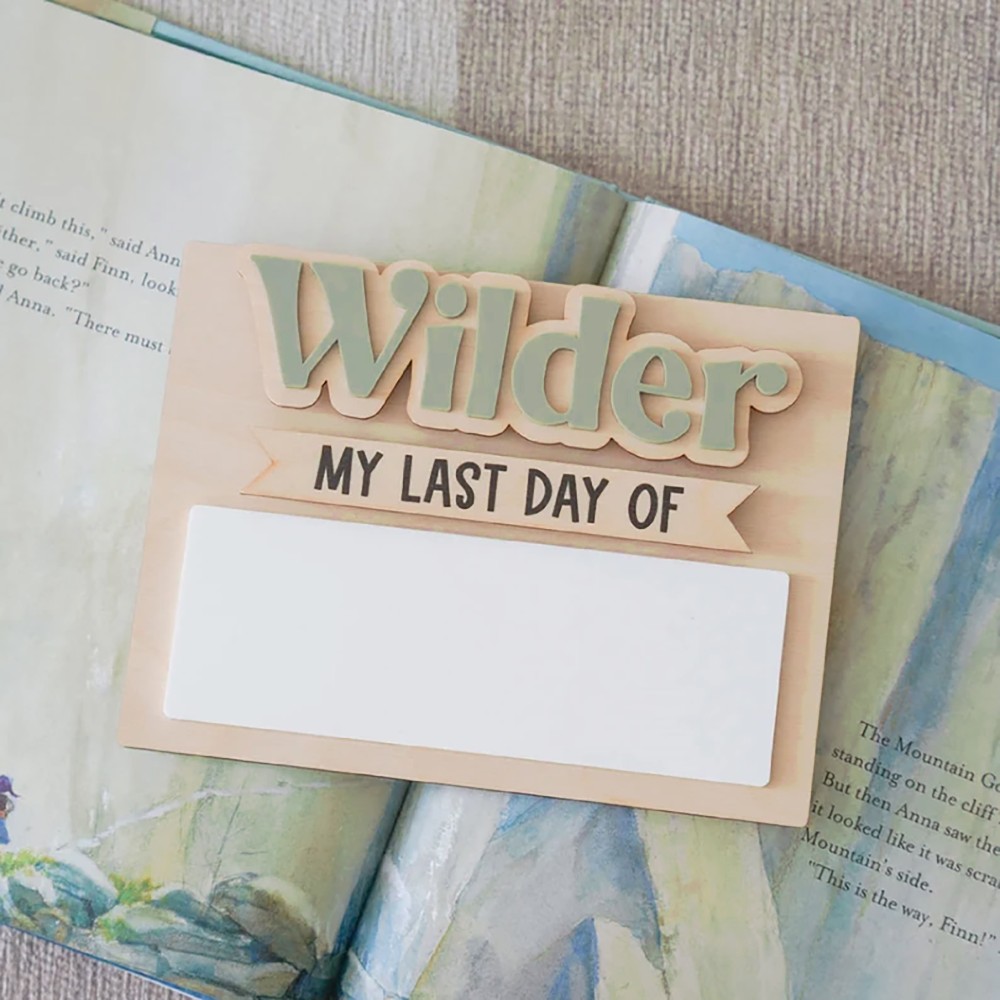 1Pc Custom First and Last Day  - Home Decor For Wedding recension och pris