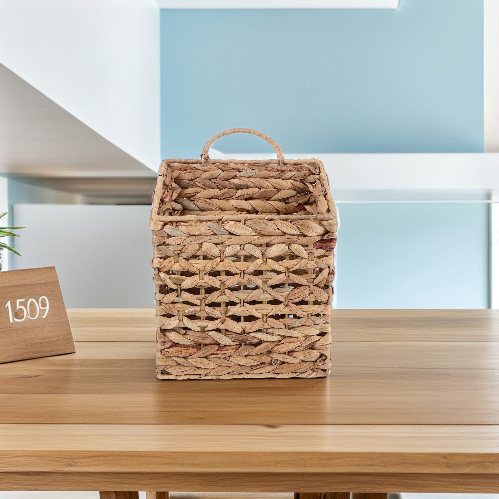 Wicker Hanging Storage Basket  - Rattan Plant Basket recension och pris
