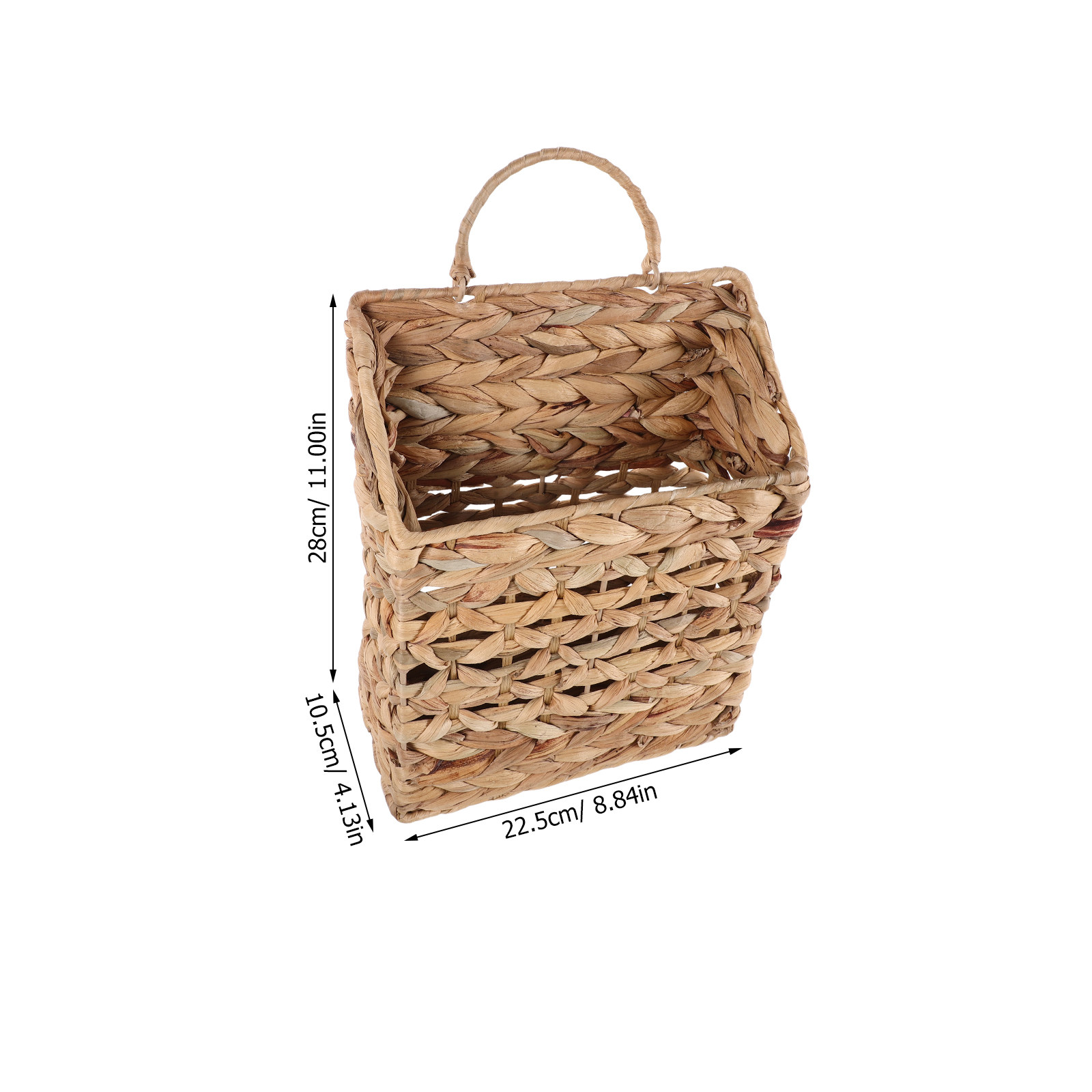 Wicker Hanging Storage Basket  - Rattan Plant Basket recension och pris