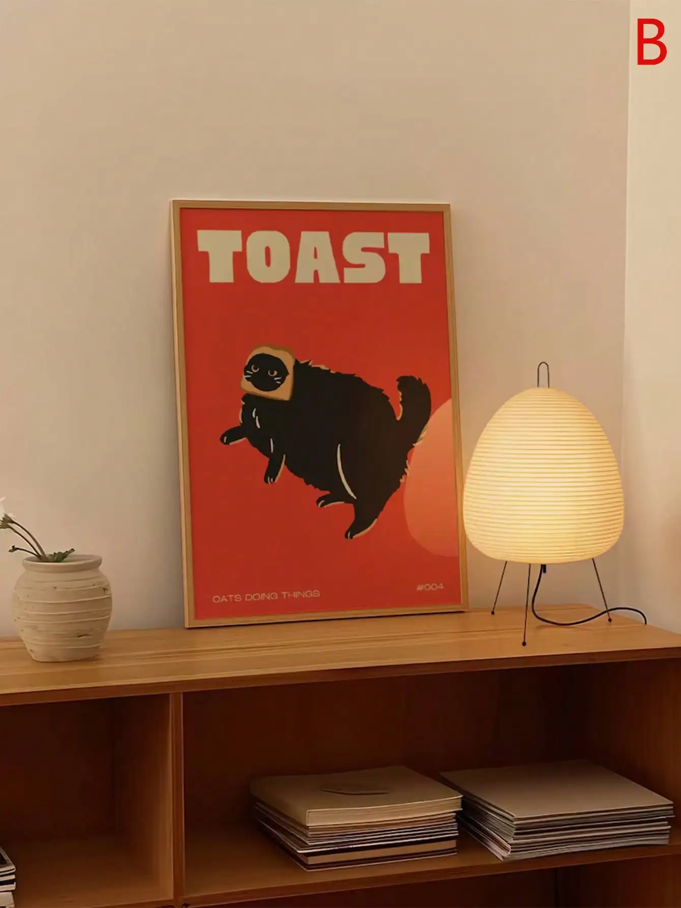 Cat Eating Japanese Ramen Sush - Home Decor Vietnam recension och pris