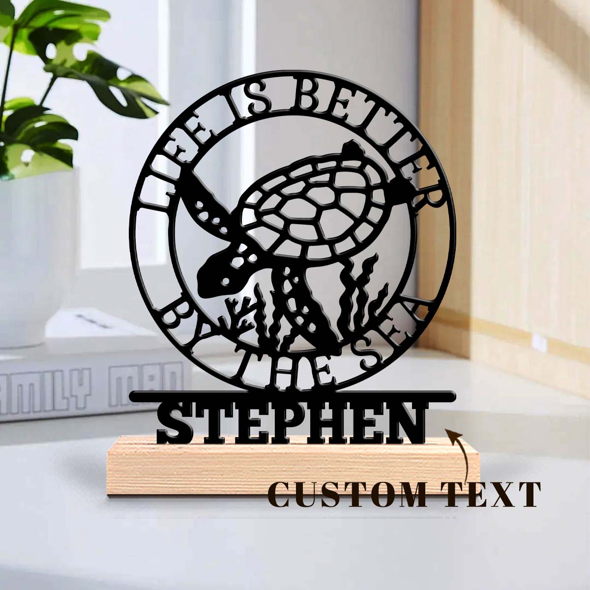 1pc Interesting Desktop Metal  - Home Decor Statue recension och pris