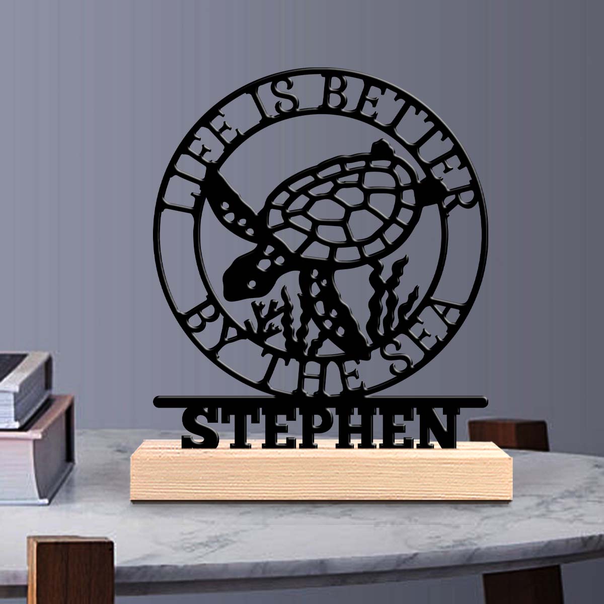 1pc Interesting Desktop Metal  - Home Decor Statue recension och pris