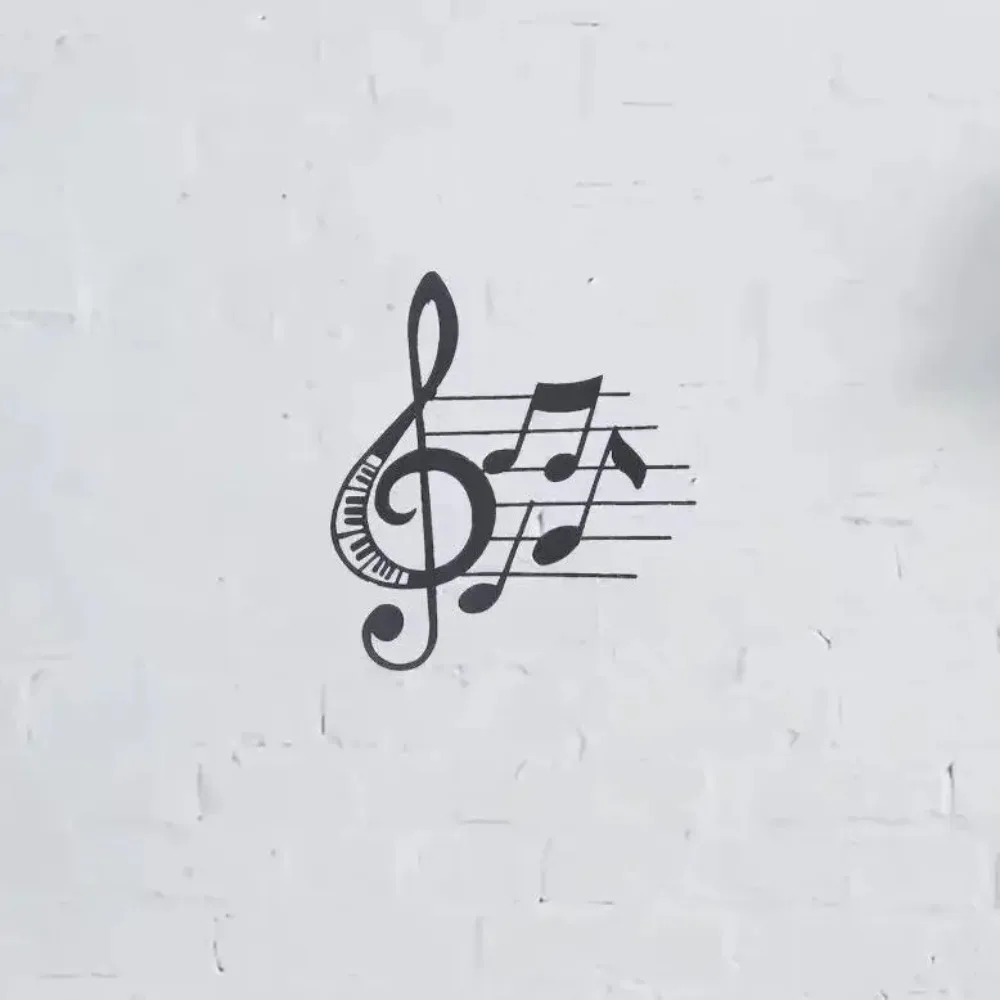 Brand Treble Clef Metal Wall A - Home Decor Brand recension och pris