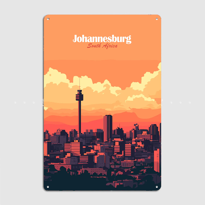 Johannesburg Skyline Travel Sc - Home Decor Johannesburg recension och pris