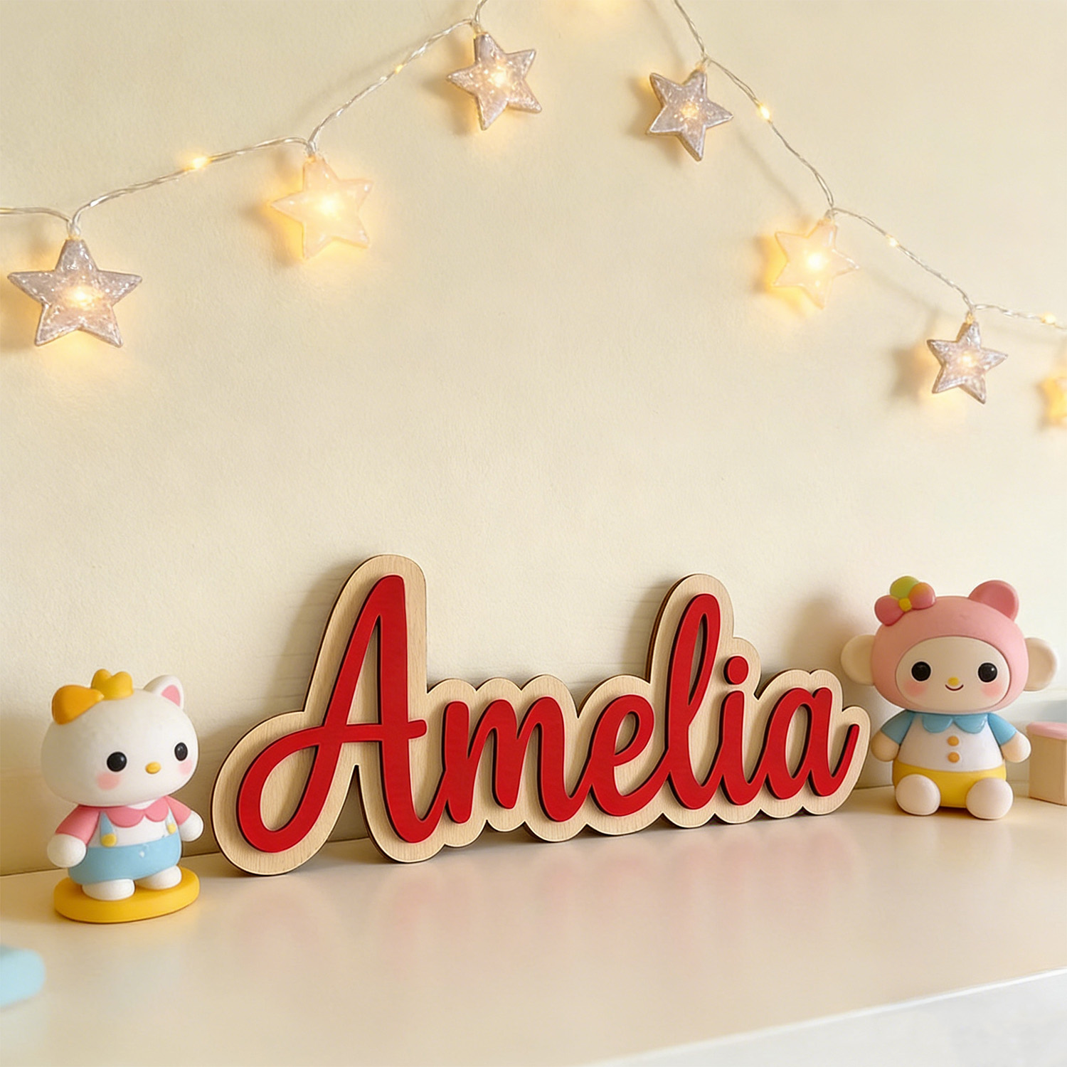 1pc Customized Double-layer Wo - Home Decor Brand recension och pris