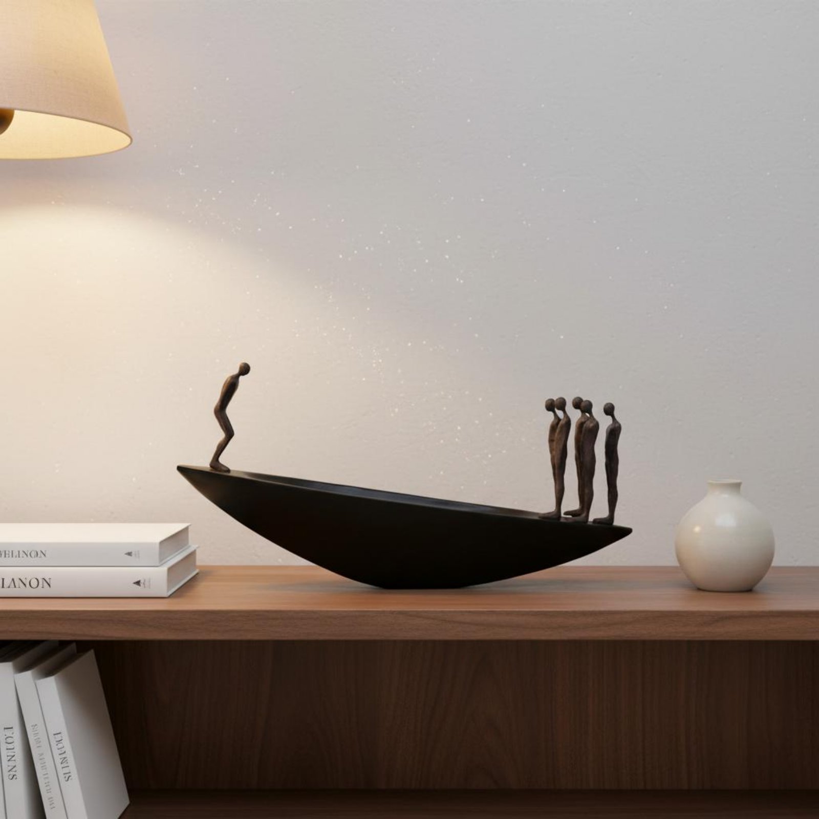 Modern Resin Sailboat Statue A - Home Decor Brand recension och pris