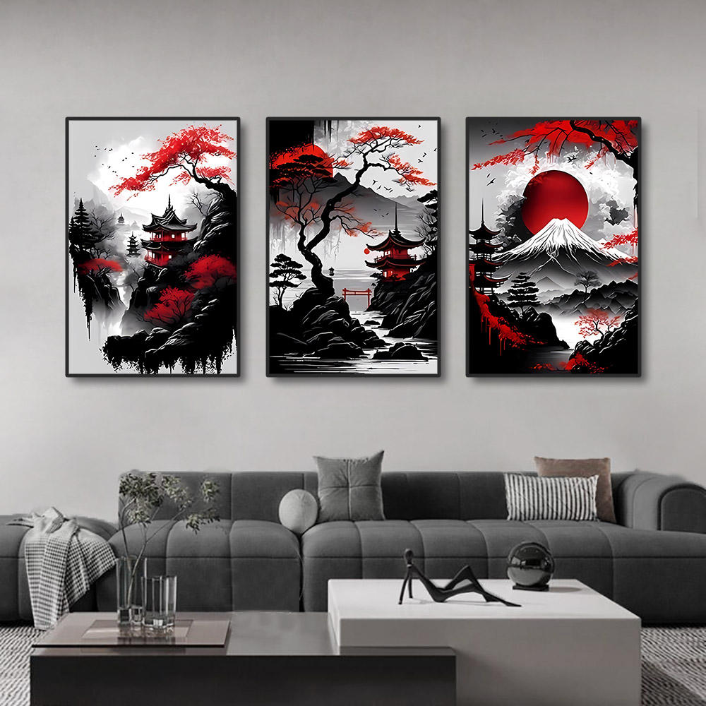 3pcs Vintage Japanese Style Na - Home Decor Vietnam recension och pris