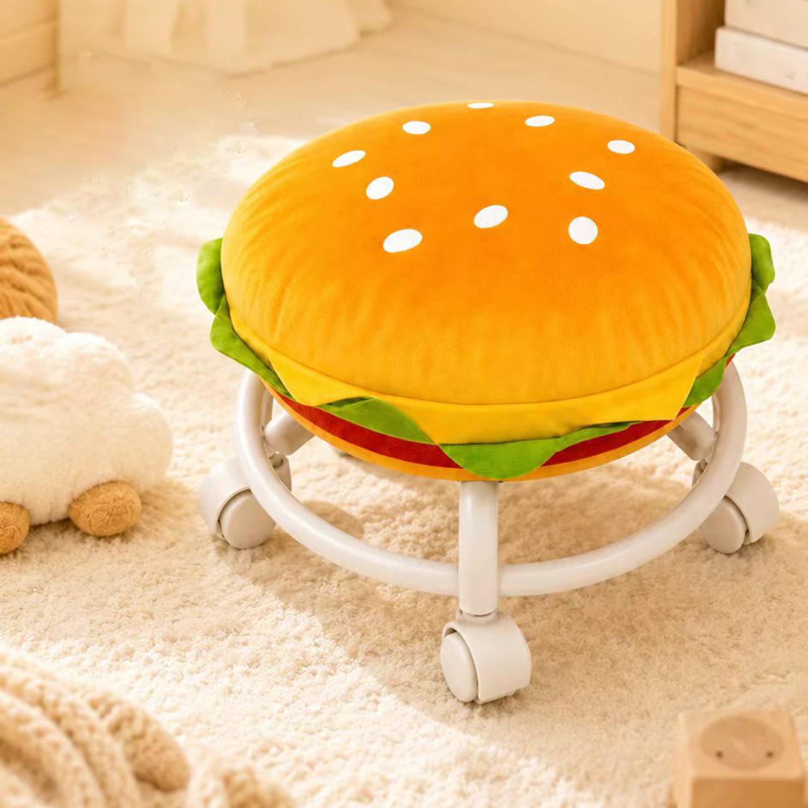 Stool With Wheels Soft Cute Co - Home Decor On Wheels recension och pris