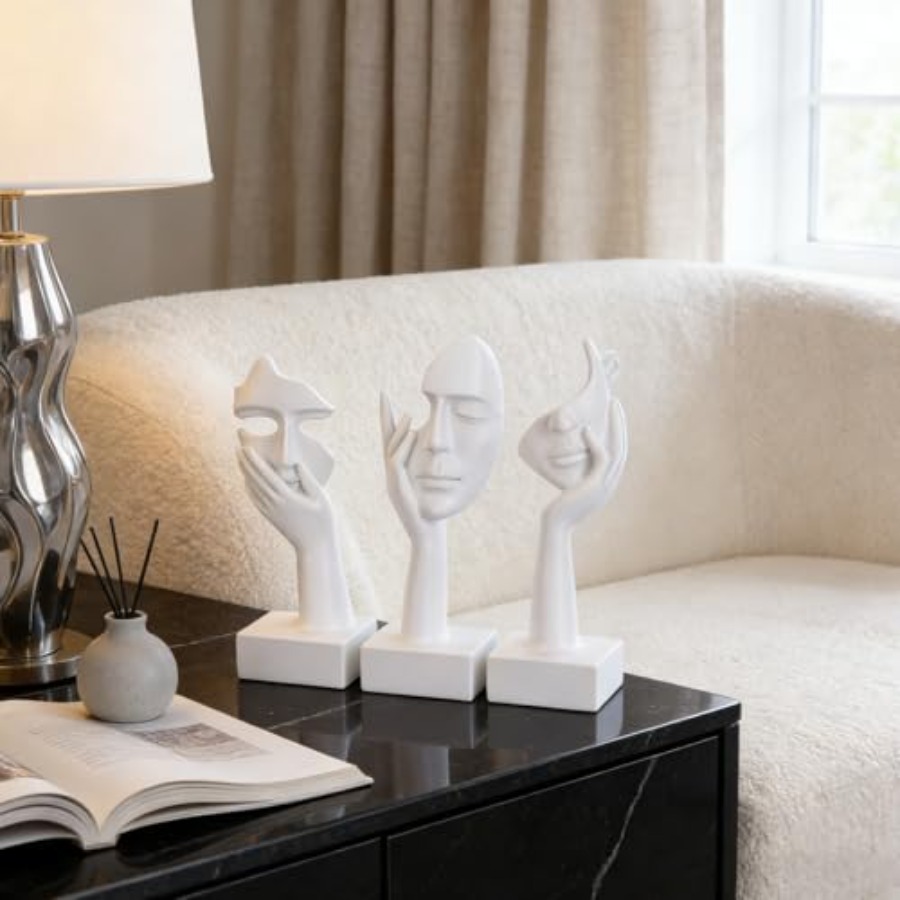 Thinker Large Statue Set - Art - Home Decor Statue recension och pris