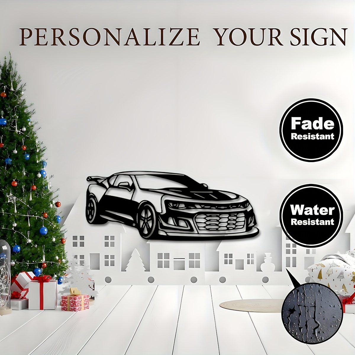 Brand Metal Wall Art Racing Ca - Home Decor Brand recension och pris