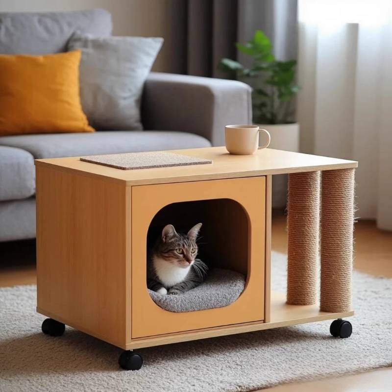 On Wheels Japanese Side Table  - Home Decor On Wheels recension och pris
