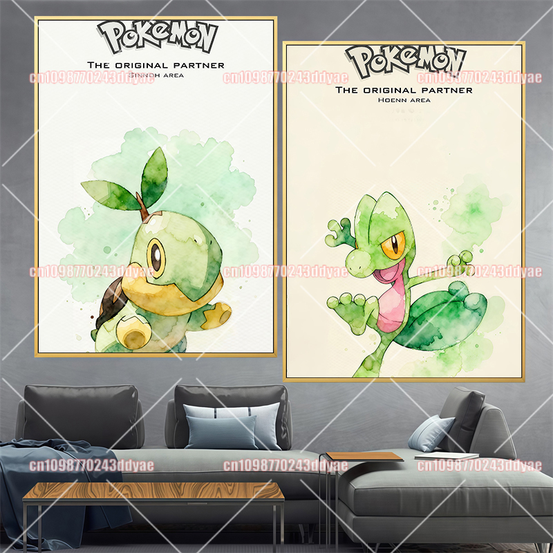 Japanese Anime Pokemon Pikachu - Home Decor Canvas recension och pris
